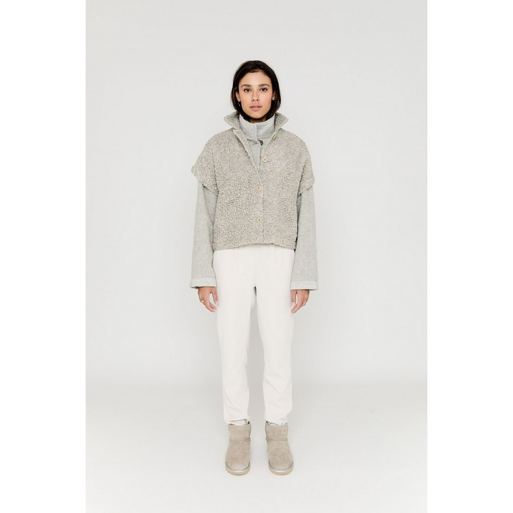 Moscow Pelle gilet - V-male mode
