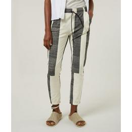 Overview second image: Cropped jogger block stripe