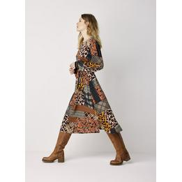 Overview image: Dress patchwork print